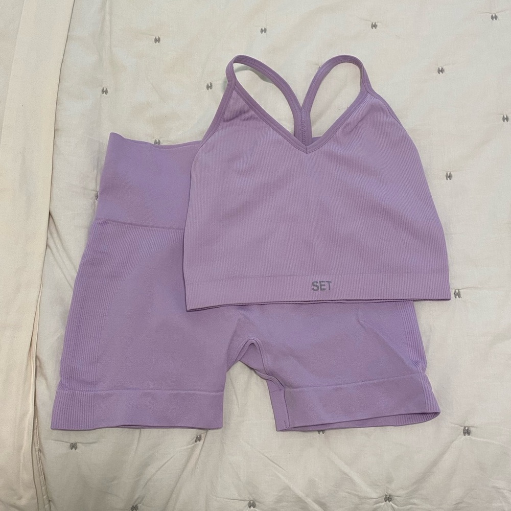 SET Active Lilac Bike Shorts